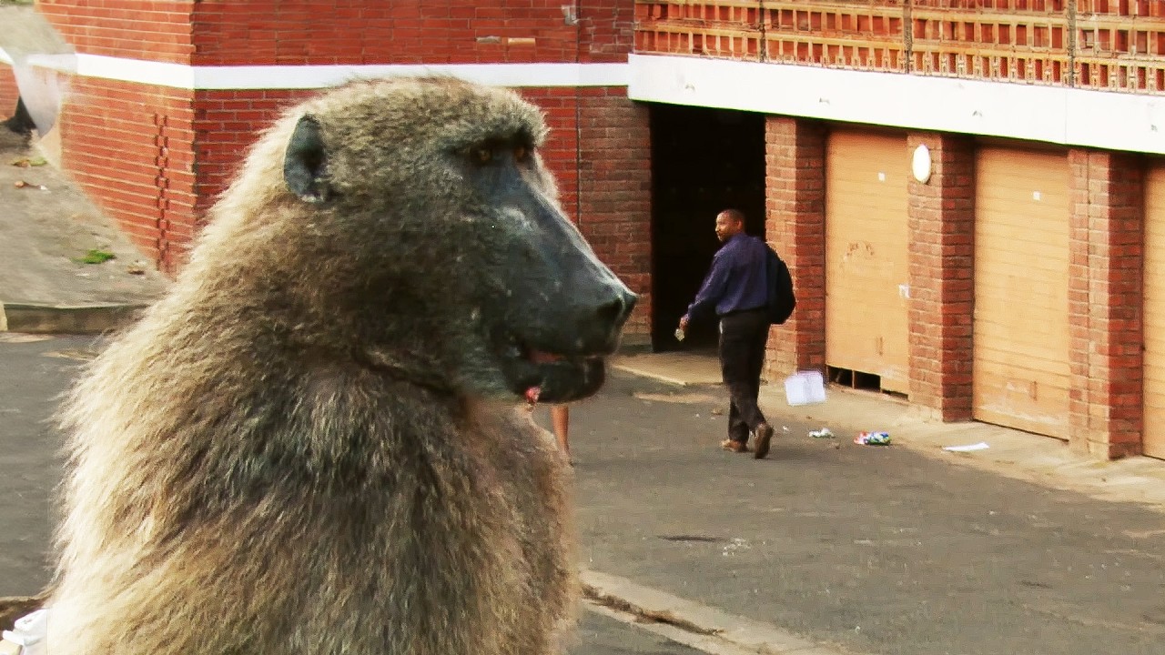 When Baboons Take Over a South African Town (4K Documentary)