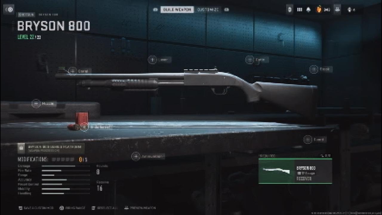Call of Duty - MW2 - All Shotgun Attachments ~ BRYSON 800