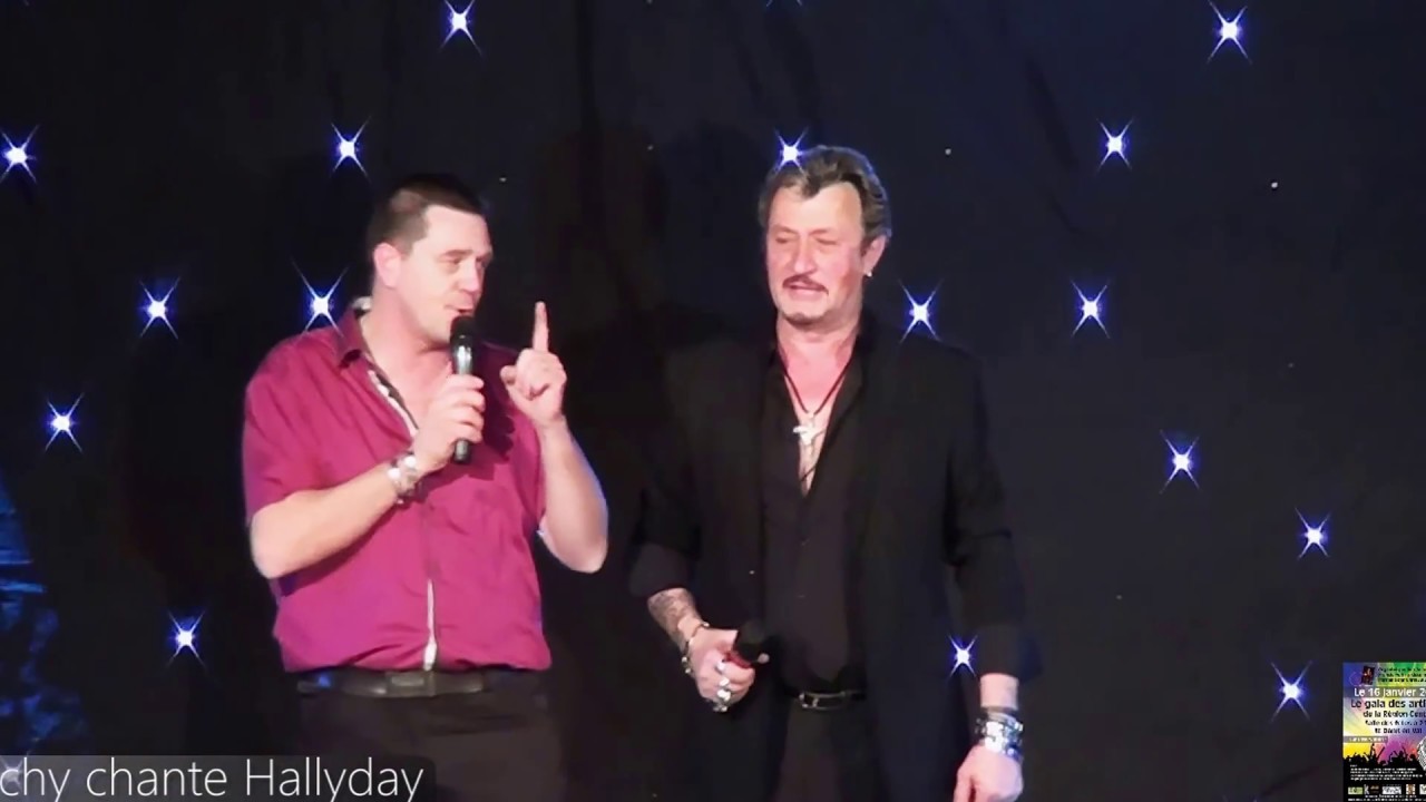 Le Gala des Artistes de la Région Centre Richy chante Hallyday partie  12