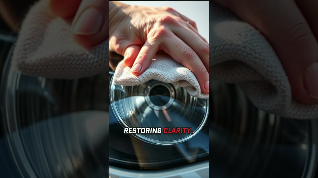 Clear Foggy Car Headlights Using Toothpaste – Easy DIY Fix!