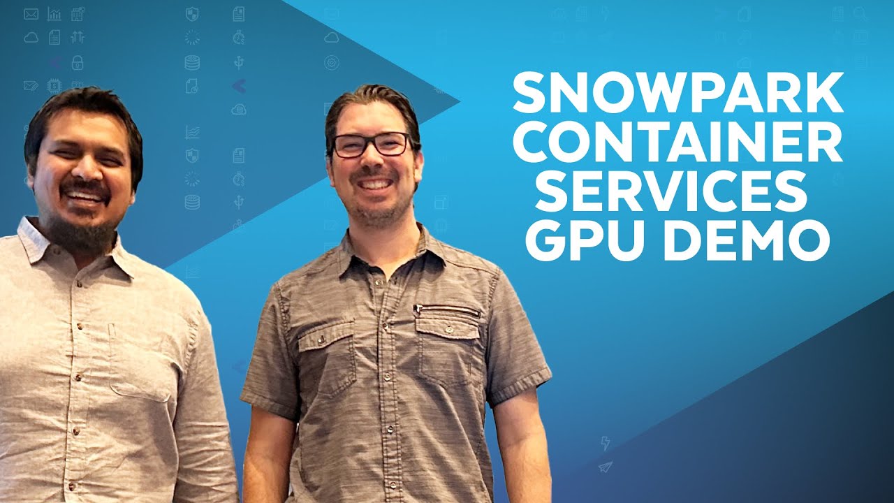 Snowpark Container Services: GPU Demo for Advanced ML | Summit 2023