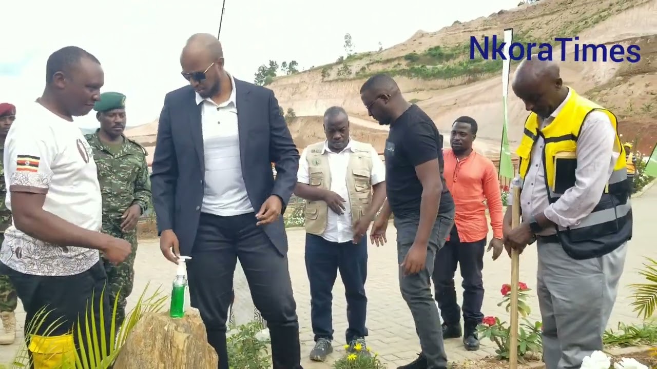 King of Tooro, Omukama Oyo Nyimba Kabamba Iguru Visit at Inspire Africa Coffee Factory in Ntungamo.