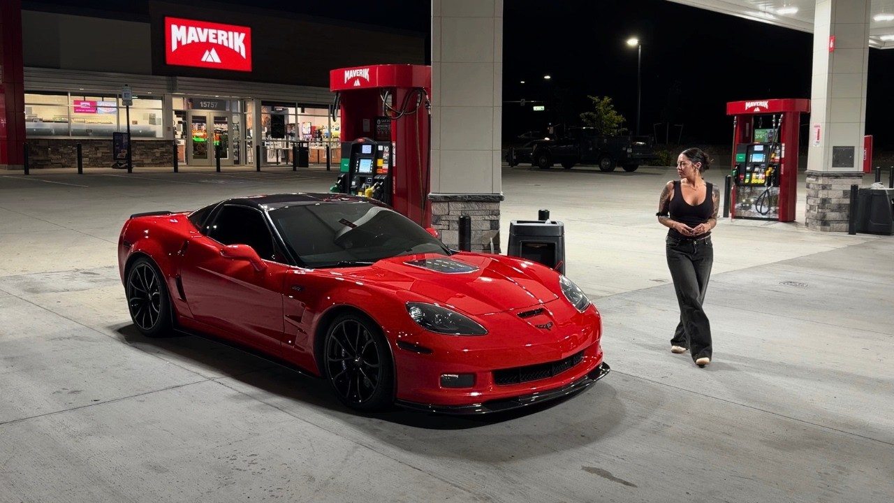 NIGHT DRIVE POV (LOUD 1100HP CORVETTE ZR1) *NO TALKING*
