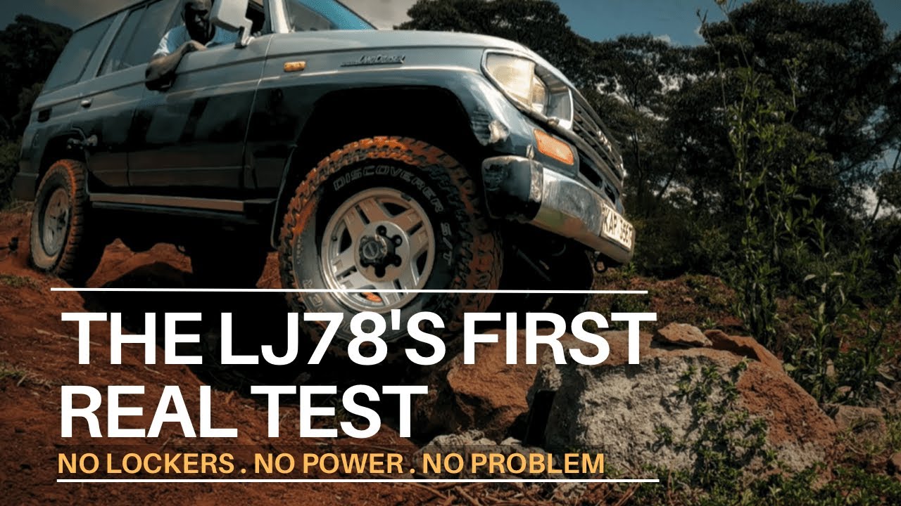 Тестирование моего 30-летнего Land Cruiser LJ78 на бездорожье (первый настоящий заезд по бездорожью)