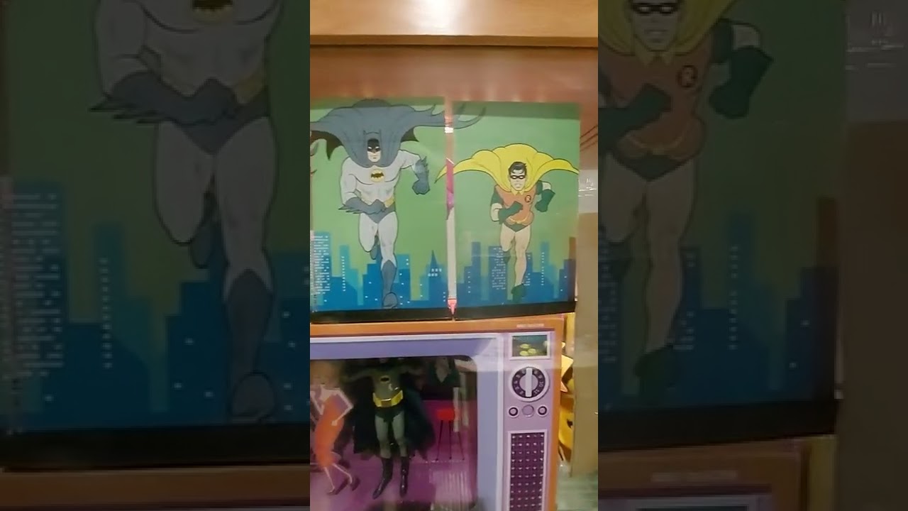 Dc (classic) Batman 66 Mattel action figures line, Flashback.  Before the new Mcfarlane Batman 66.