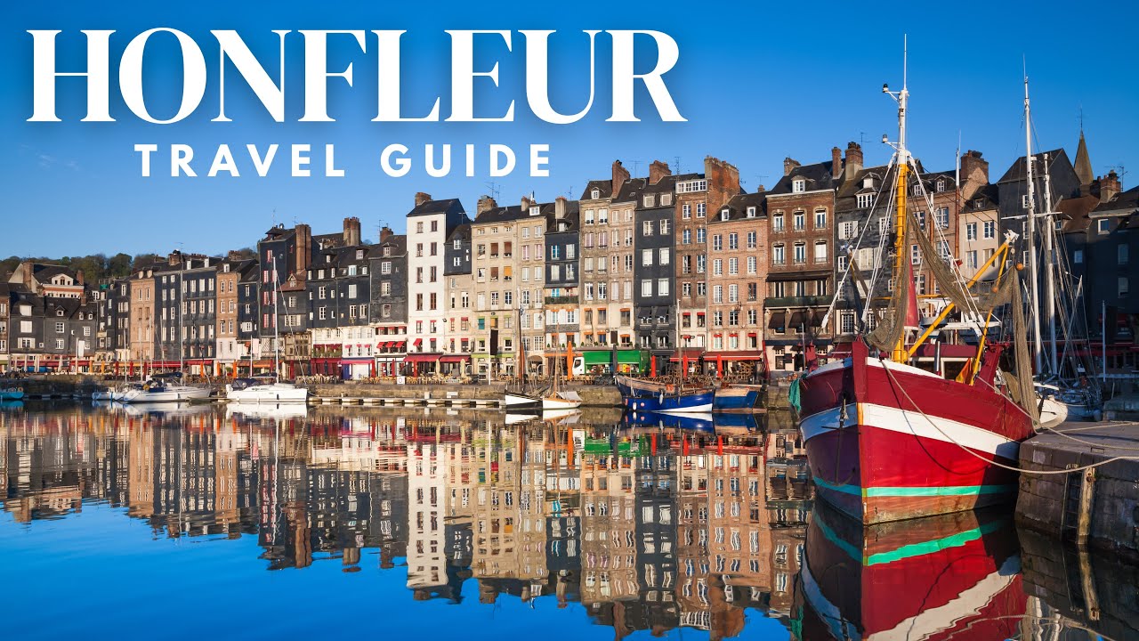 HONFLEUR: Мы провели день в самом очаровательном портовом городке Нормандии ⚓️