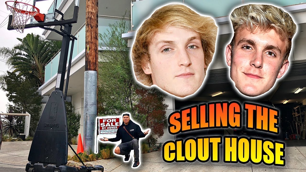 JAKE PAUL & LOGAN PAUL PUT CLOUT HOUSE FOR SALE AGAIN *GONE WRONG*
