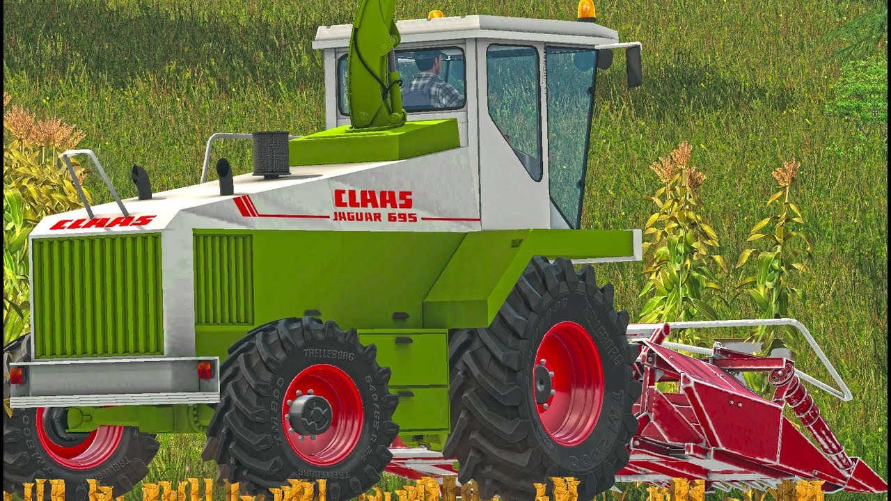 Claas Jaguar 695 - Silage Multiplayer