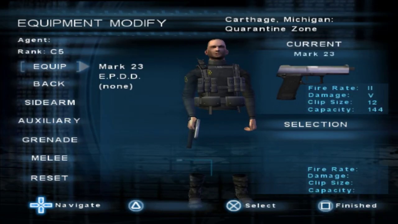 Syphon Filter: The Omega Strain Demo - All Weapons