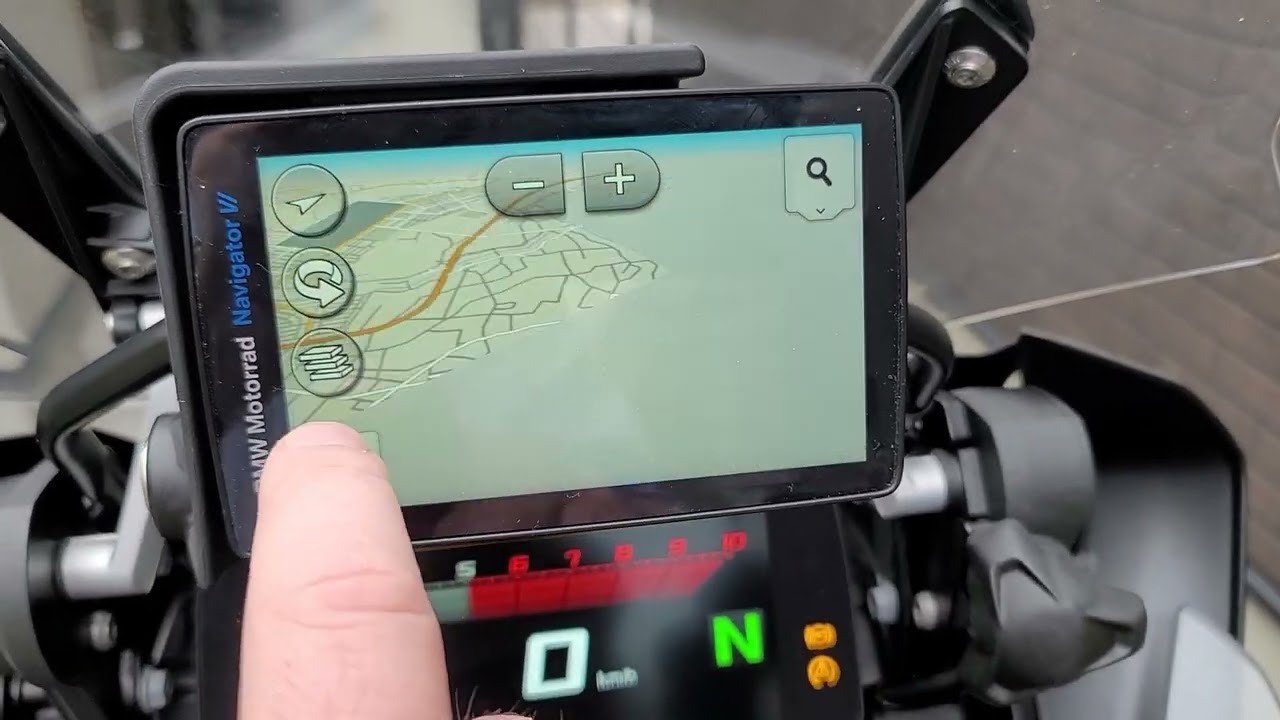 BMW Garmin Navigator VI Ghosting