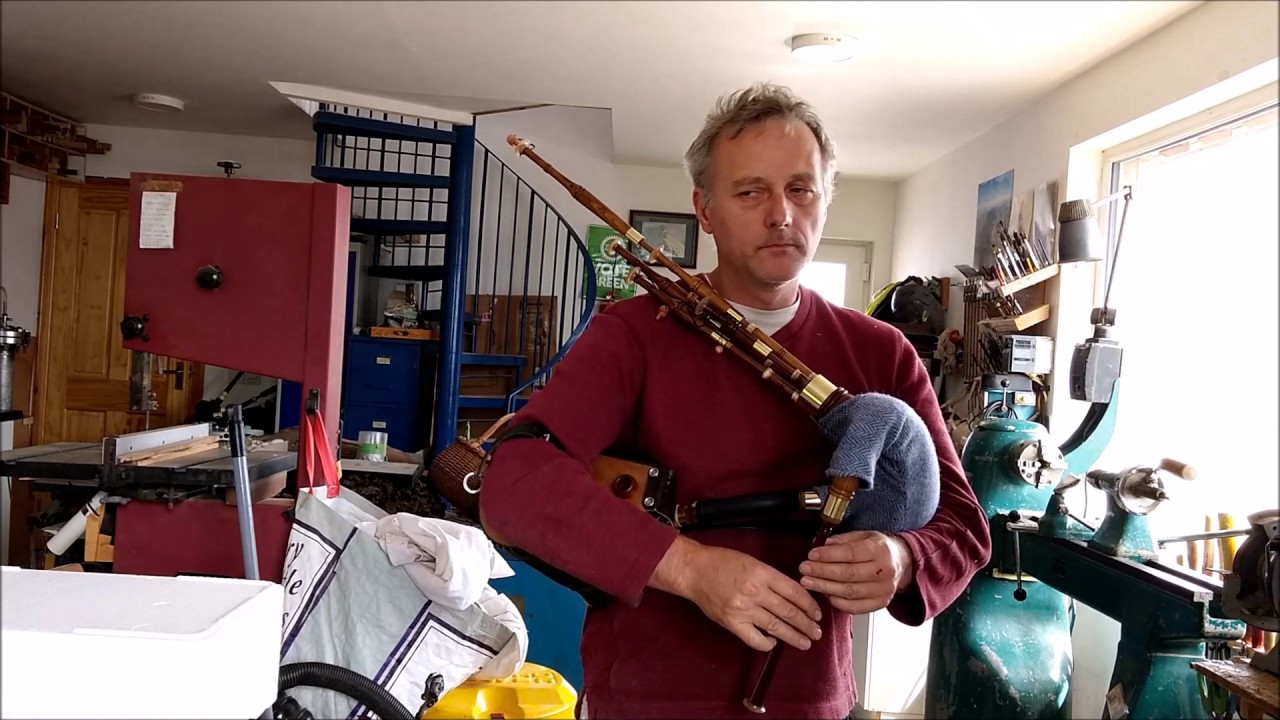 laburnum smallpipes A , C and D chanters