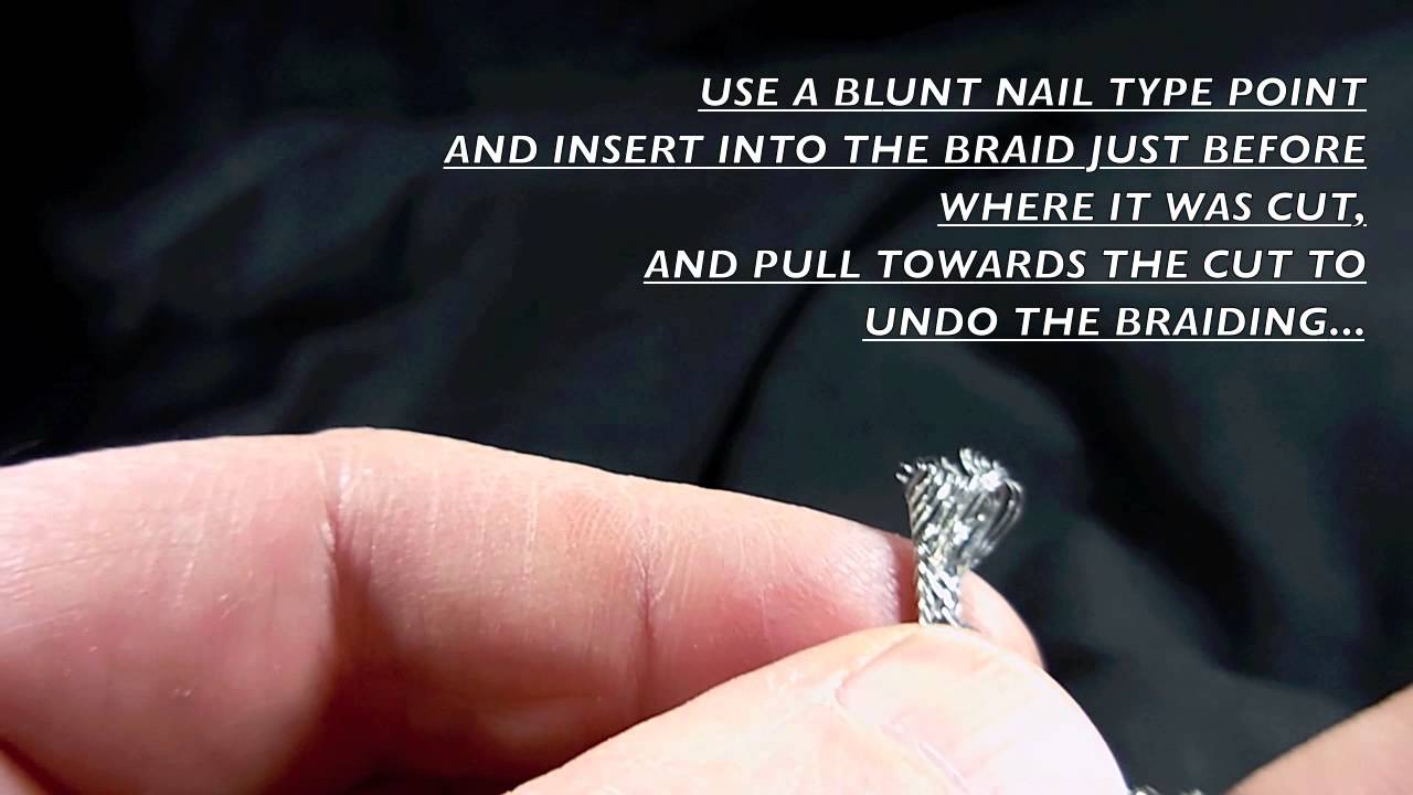 Stephens Design Pickups -  How To Strip Braided Shield Wire
