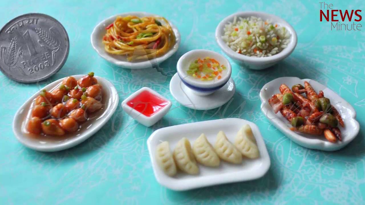 Chennai artist's miniature clay food art will leave you very hungry