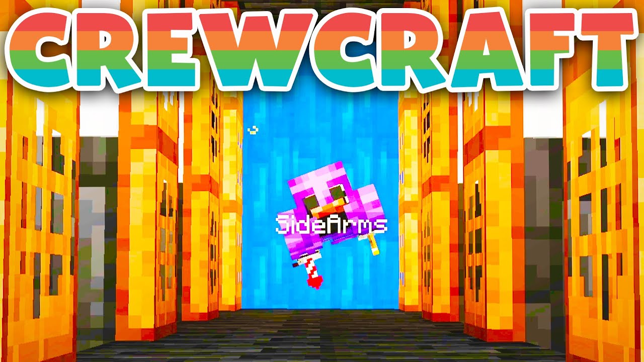 The CREEPER Farm Is Finished! - The CrewCraft Realm! (Episode 21) Minecraft
