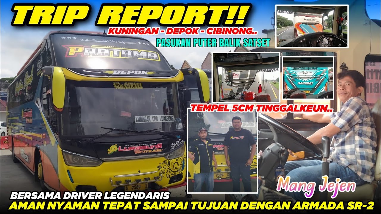 TERNYATA BEGINILAH!! MENCOBA LANGSUNG SENSASINYA ARMADA BARU PRATAMA DEPOK DARI P.O LURAGUNG TERMUDA