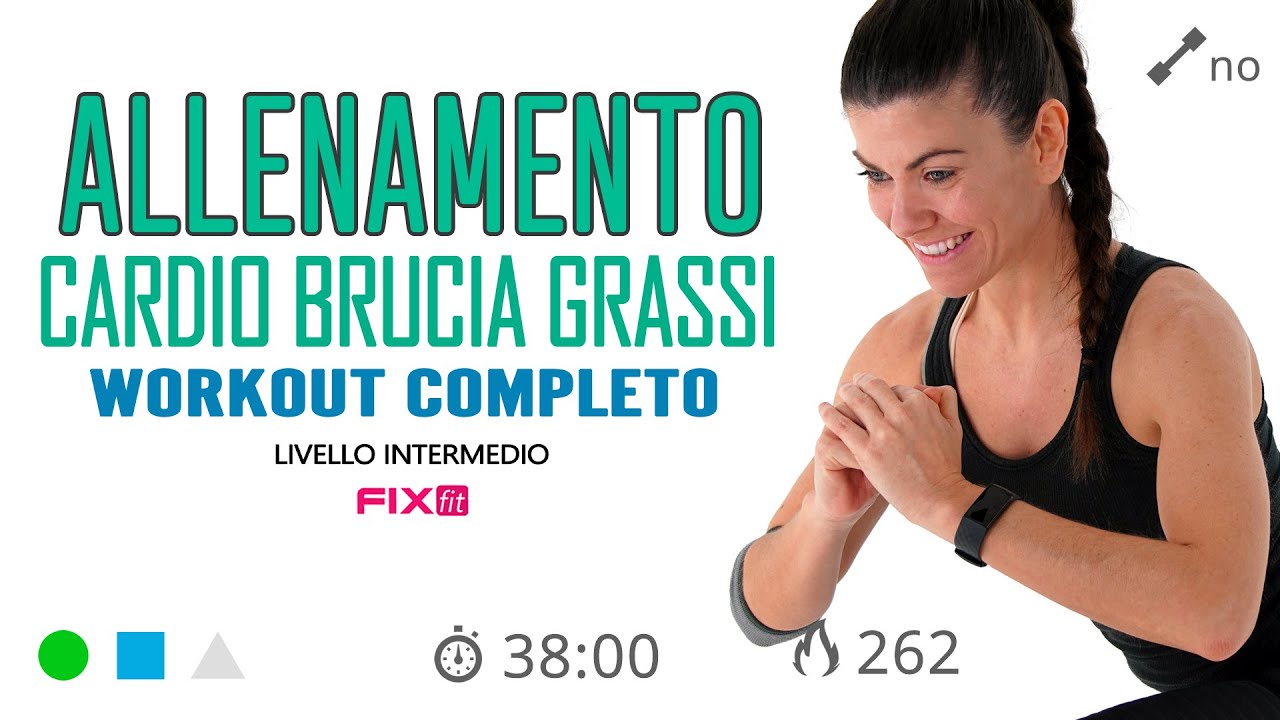 Esercizi Da Fare a Casa: Allenamento Cardio Brucia Grassi Senza Salti
