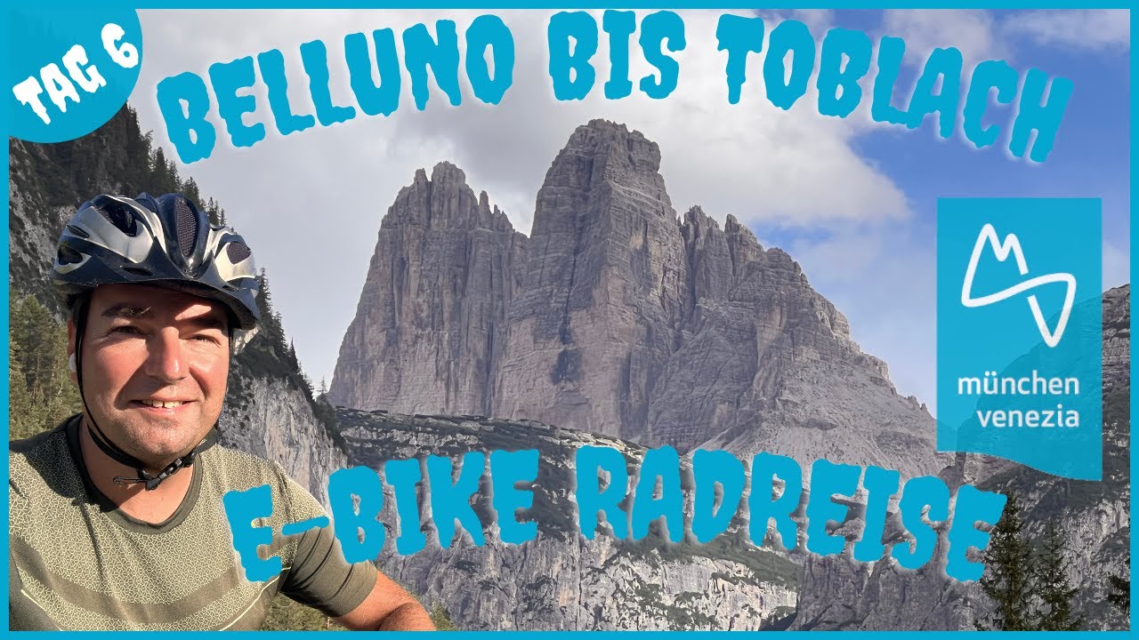 Radreise mit dem Ebike | Radfernweg München-Venedig | Der lange Weg der Dolomiten | GIGANTISCH