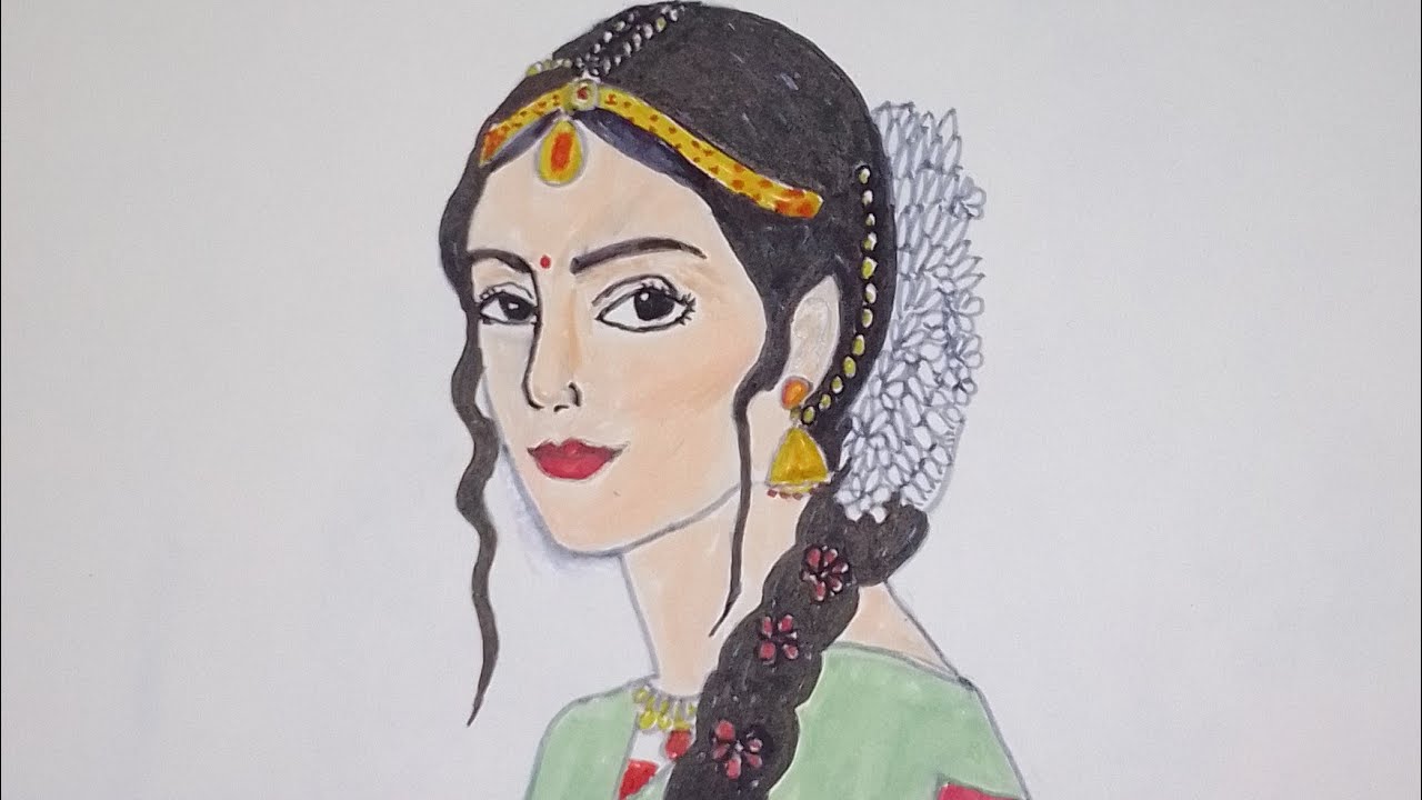 pencil aur colour se drawing kaise banaen
