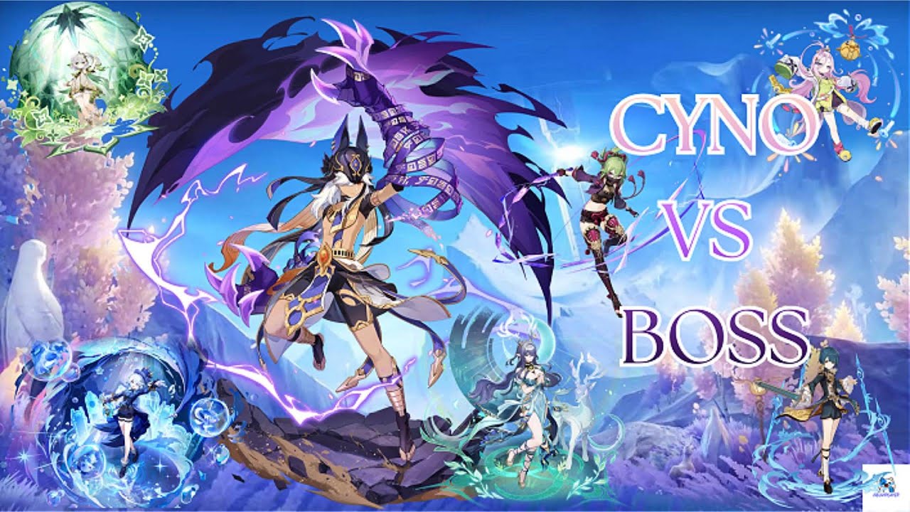 Cyno Vs Boss; Genshin Impact