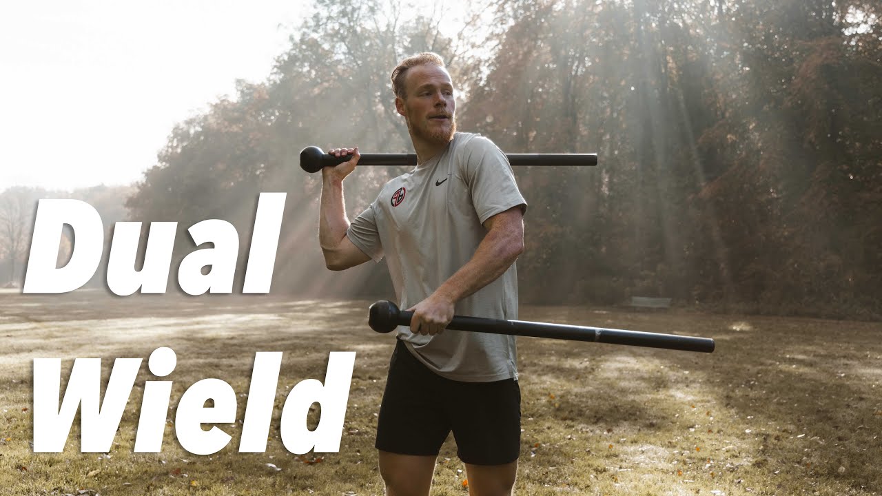Dual Wield Steel Mace | Macebell Training