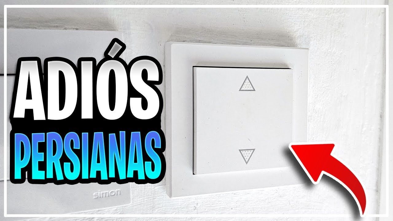 🔴Cómo DOMOTIZAR Persianas con motor - Interruptor Matter y Home Assistant.