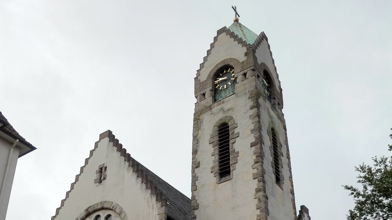 WUPPERTAL-HECKINGHAUSEN [D] - evang. luth. Martin-Luther-Kirche - Vollgeläute
