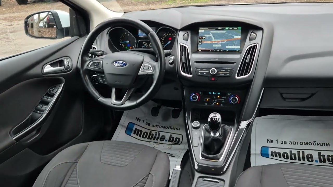 FORD FOCUS 1.5TDCI TITANIUM 2016 EURO-6B NAVI KEYLESS 160000KM