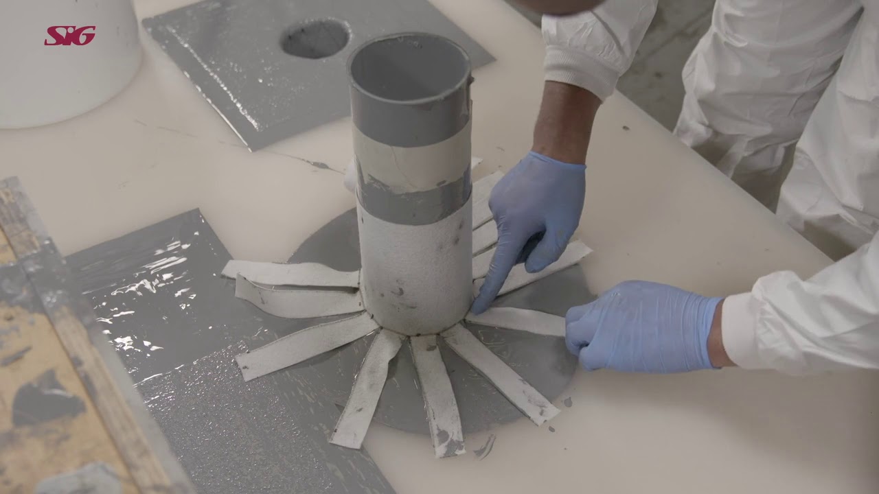 9 Hydrostop AH+ Liquid Waterproofing Training Video   Pipe Penetrations