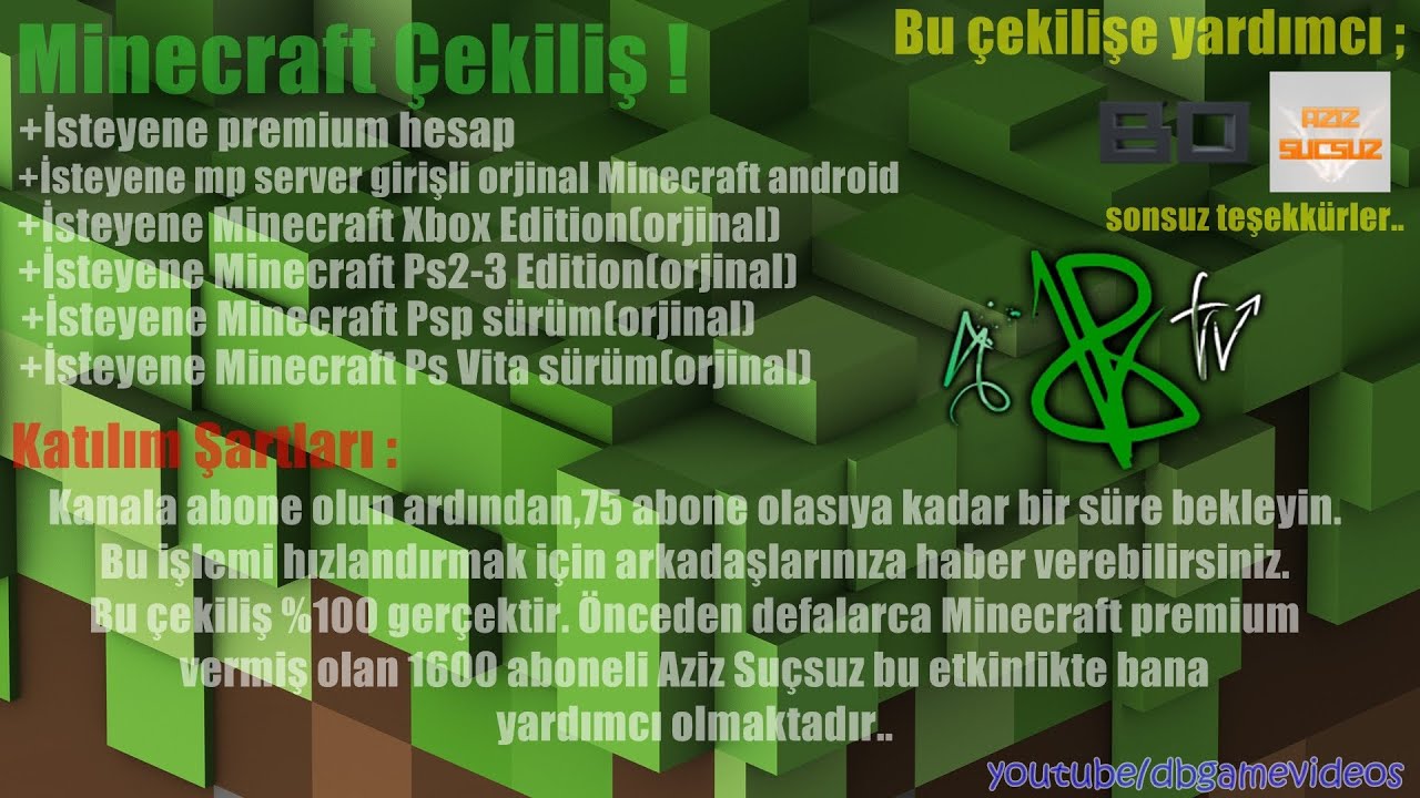 Minecraft, Asrın &Ccedil;ekilişi ! Feat. Aziz Su&ccedil;suz