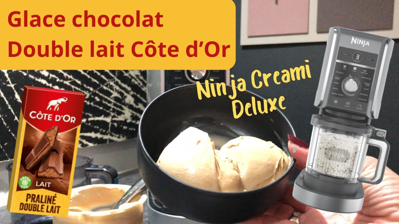 Ninja Creami Deluxe - Glace chocolat double lait