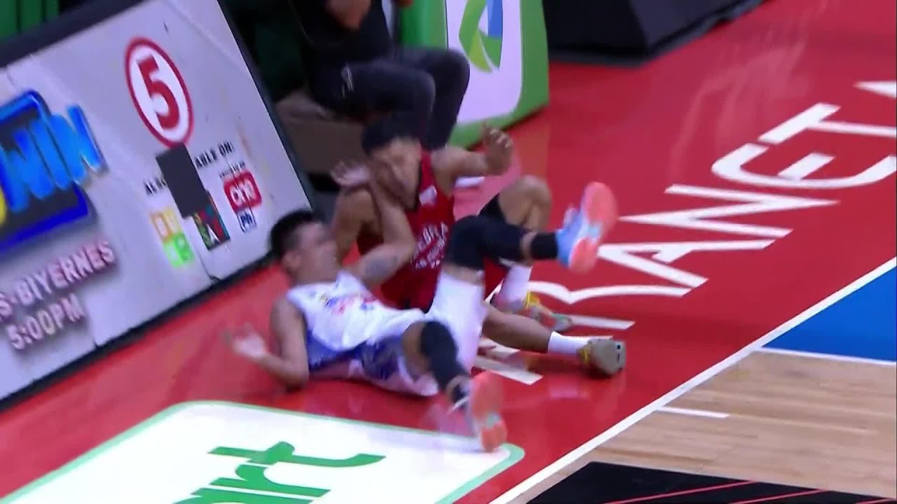 Rey Nambatac FLAGRANT 1 on Nards Pinto in G2 of Ginebra vs TNT 👀|PBA Season 49 Governors' Cup Finals