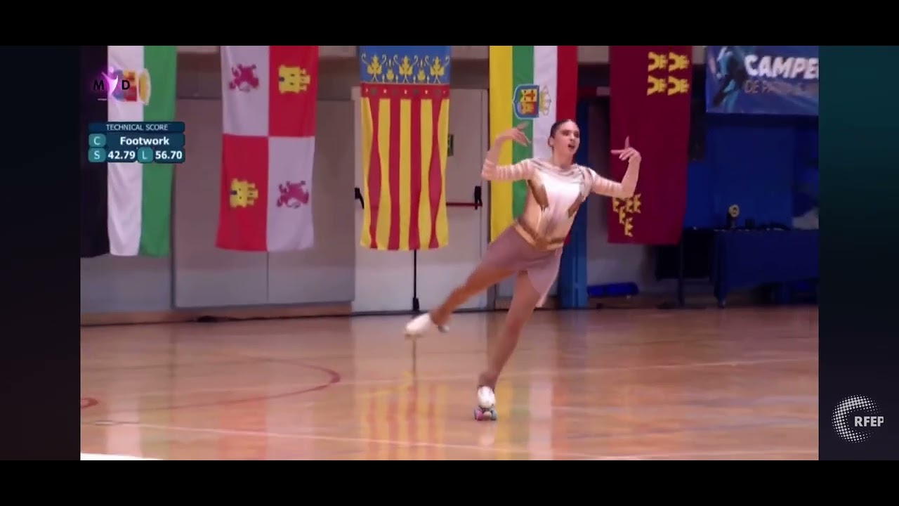 Elna Frances subcampeona España 2025 disco largo