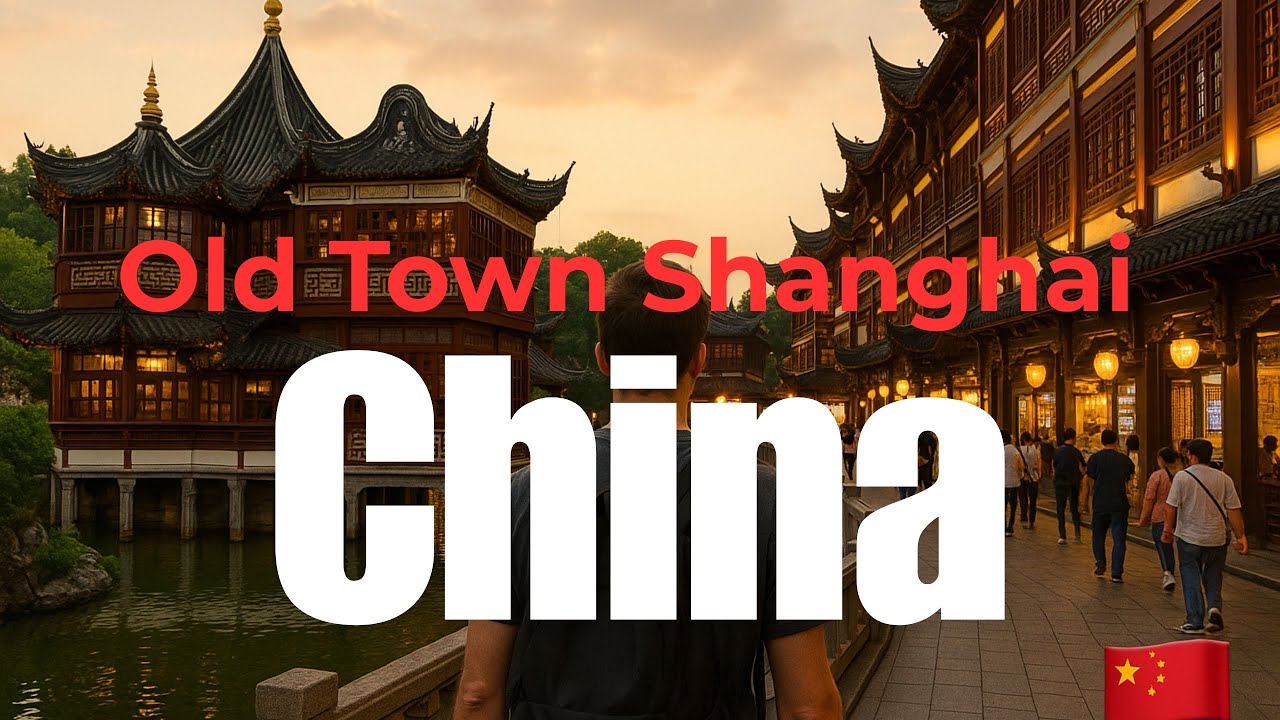 How I Walked Through Yuyuan Garden & Old Town Shanghai 🇨🇳 | Immersive Earth TV