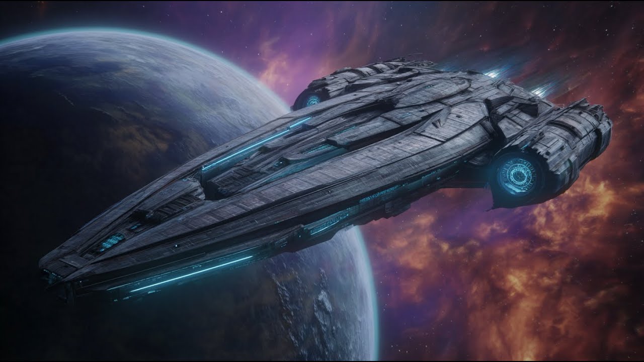 The Galactic Visitors The Sky Darkened Without Warning — Humanity’s Battleship Cast Its Shadow | HFY