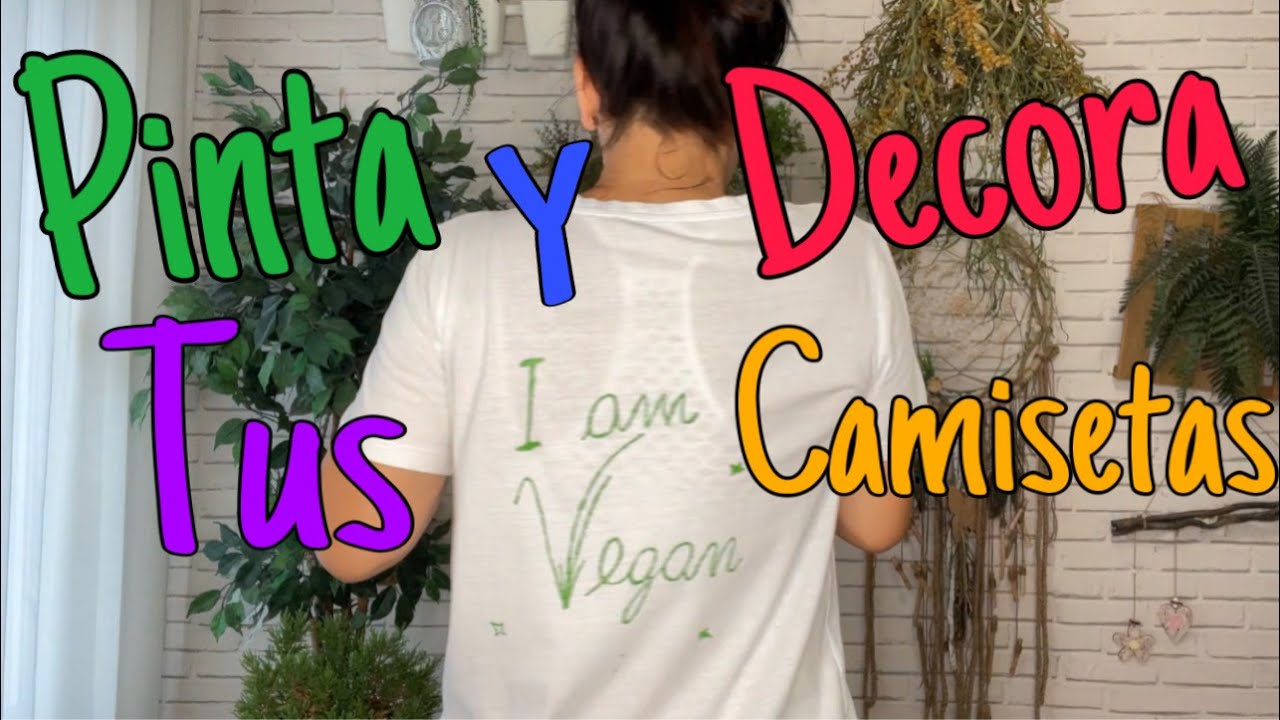 Como pintar tus camisetas con pintura textil !