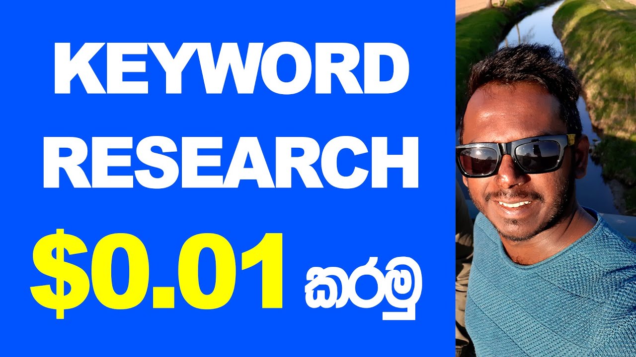KEYWORD RESEARCH SINHALA without EXPENSIVE PAID tools