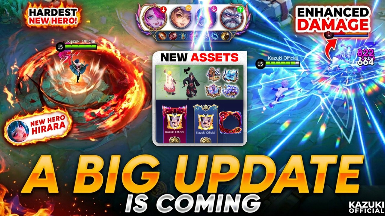 BIG UPDATE: NEW HERO HIRARA | HERO BUFFS | NEW NARUTO 2.0 EFFECTS | ALL STAR ICONS & MANY MORE