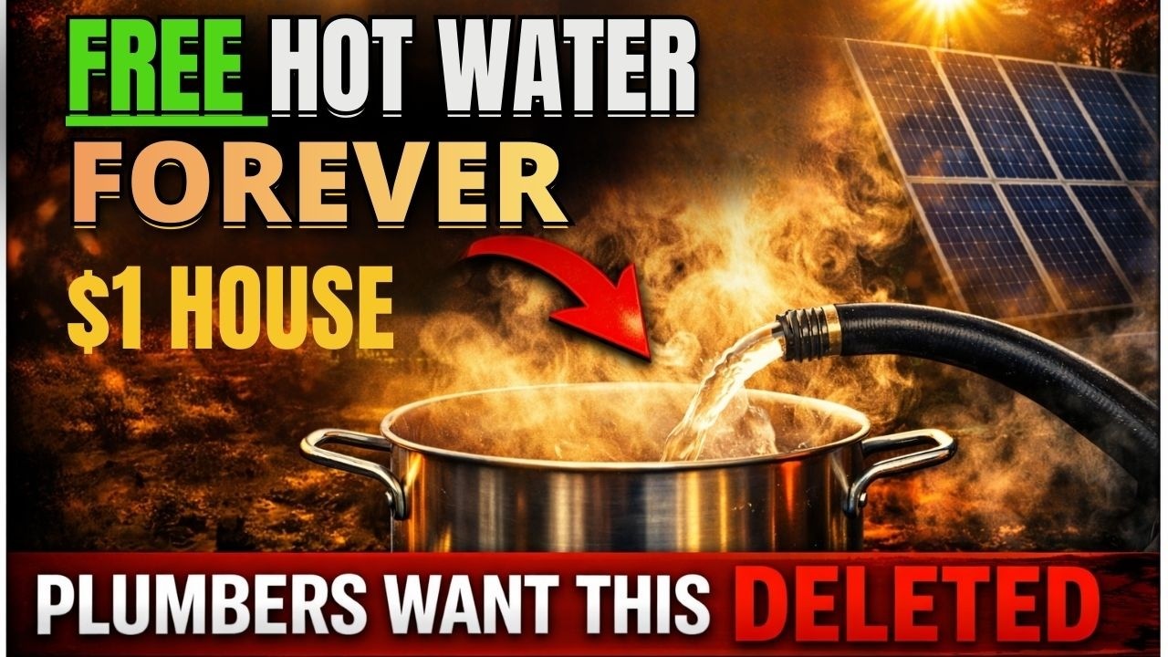 FREE Hot Water FOREVER With a $1 Hose — Why Plumbers Want This DELETED.