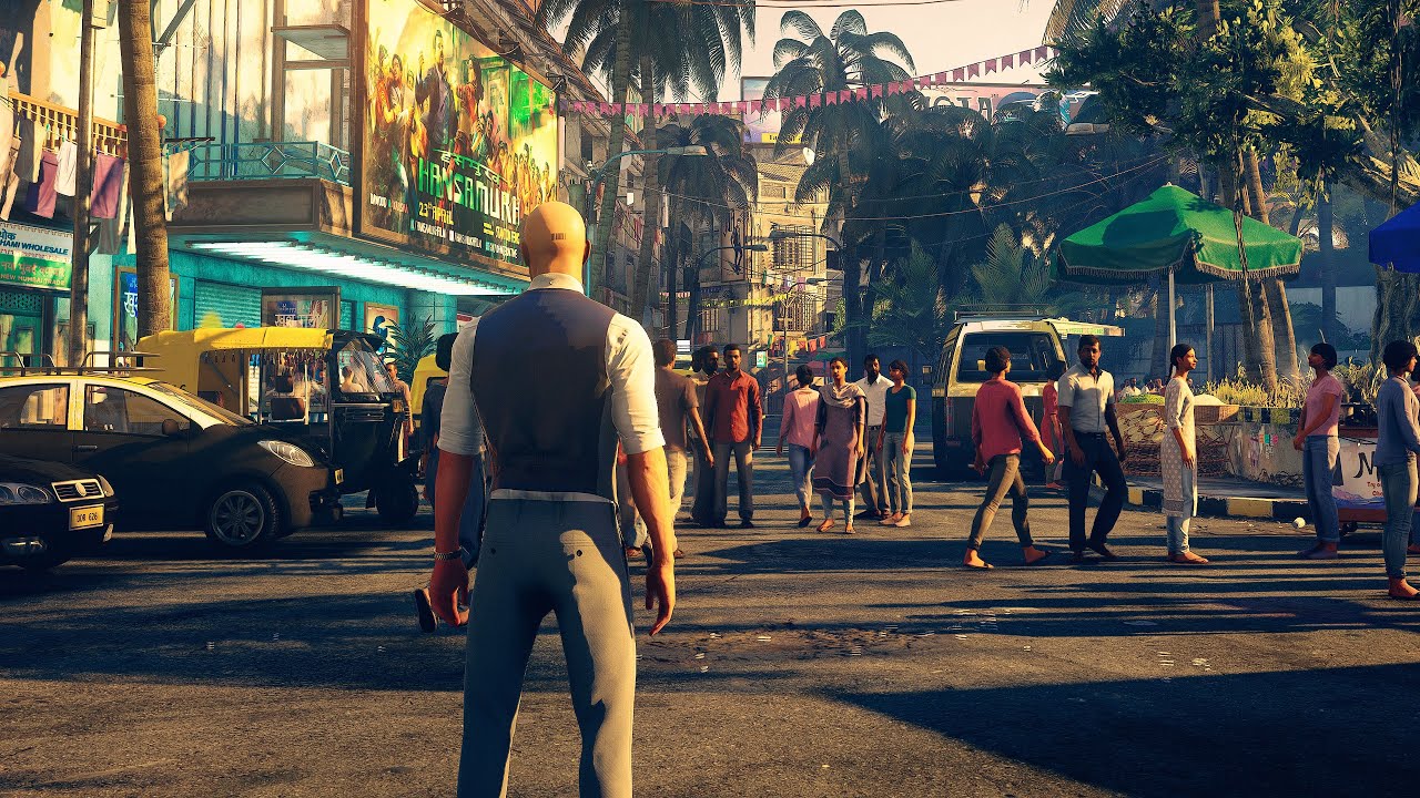 HITMAN 3 — Мумбаи, Индия — Жестокие скрытные убийства (В погоне за призраком)