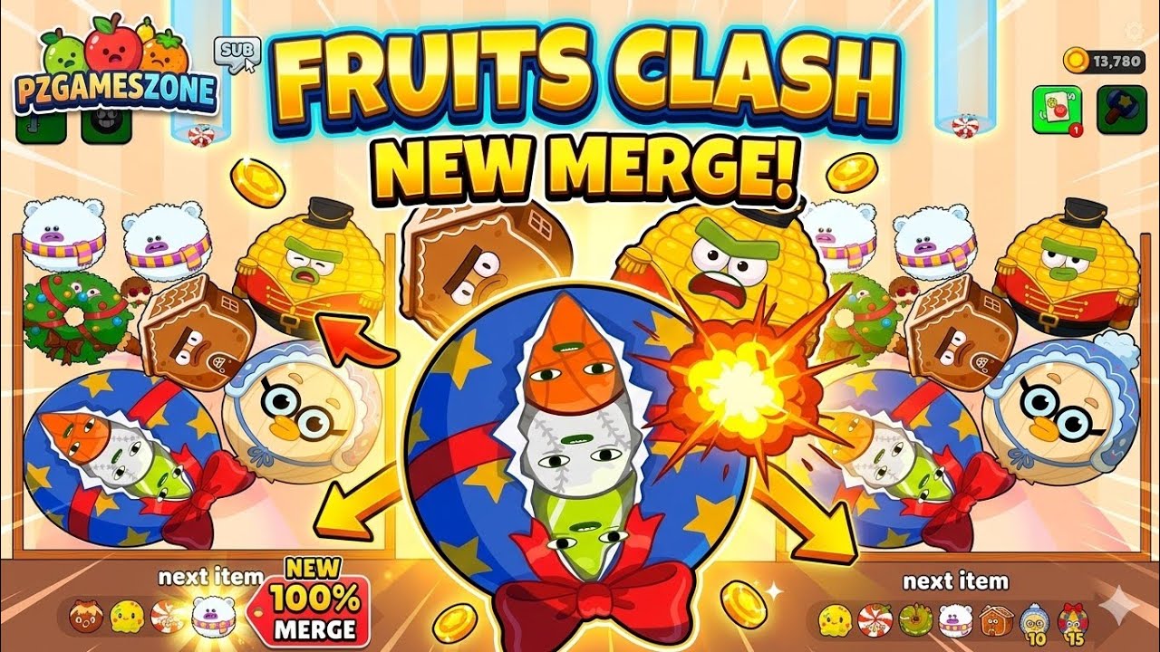 🏡 This Game Is Impossible to Stop Playing! | Fruits Clash #pzgameszone #gamingbypz #trending #pzgame