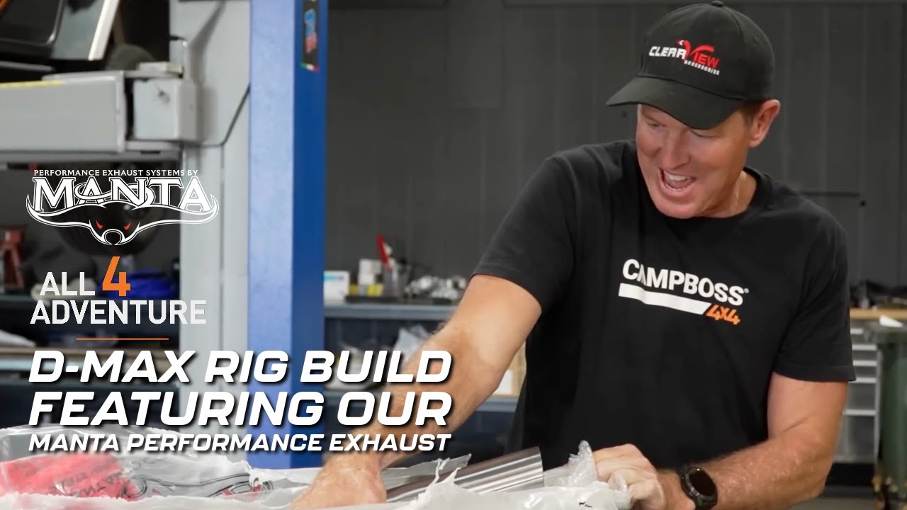 AUSTRALIA'S TOUGHEST D-MAX featuring our Manta Performance Exhaust for Season 15 of All 4 Adventure.