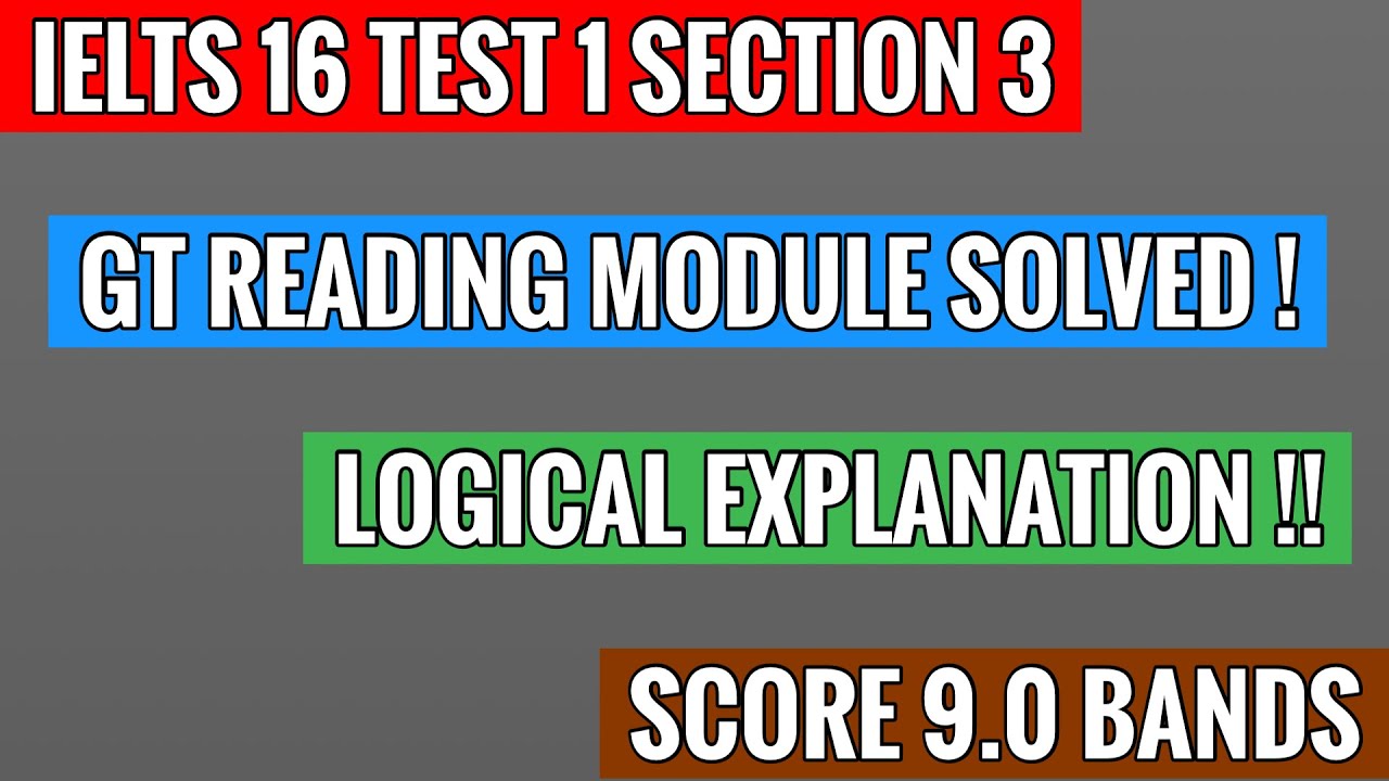 IELTS Cambridge 16 Test 1 Section 3 GT Reading logical explanation I Plastic is no longer fantastic