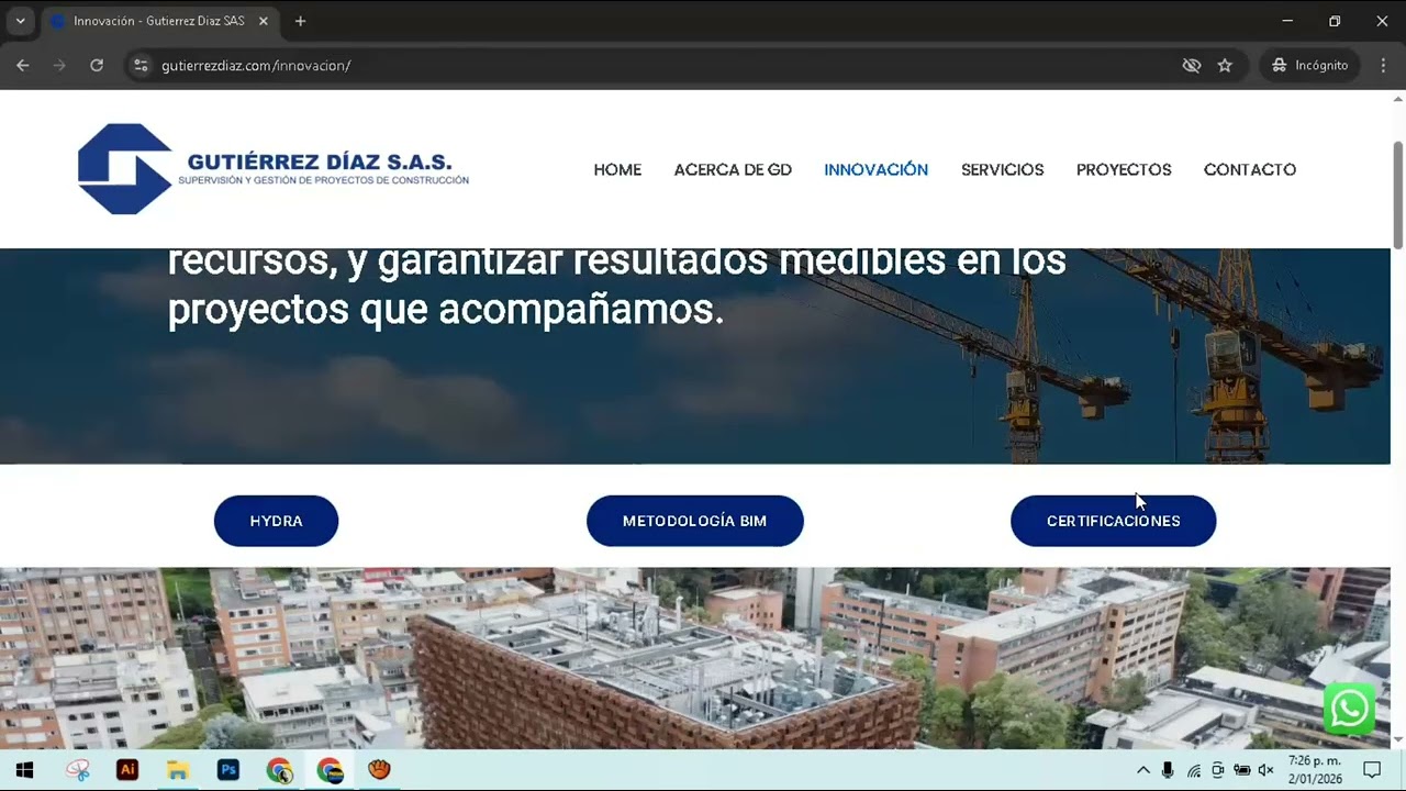 Desarrollo WEB - gutierrezdíaz.com