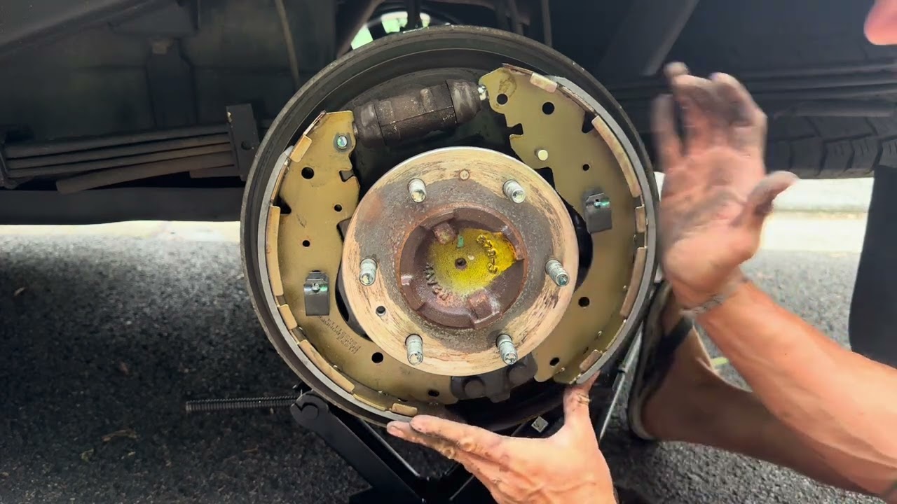 Ford Ranger Drum Break Replacement, DIY Step by Step Tutorial, How to Change Your Own Breaks at Home