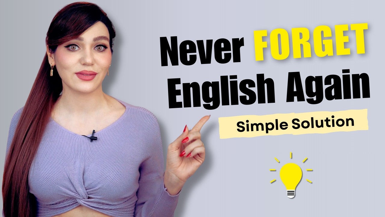 Why You Forget English so Fast (And How to Fix It)