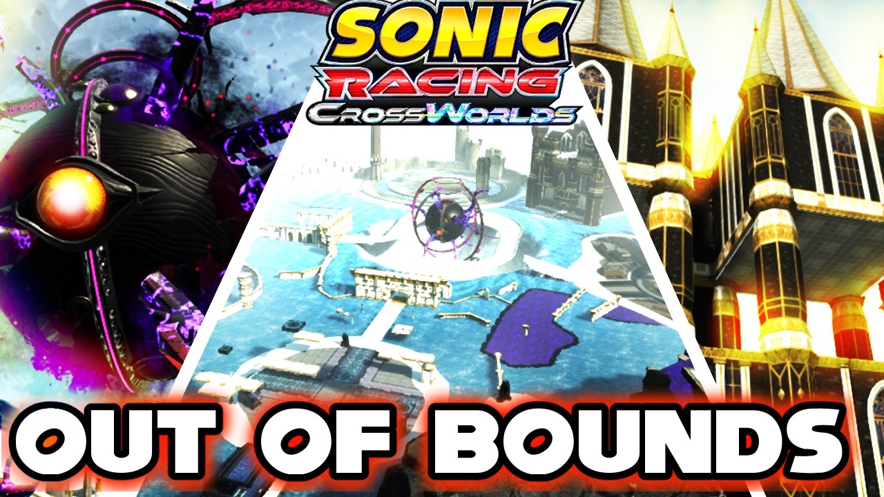 Exploring White Space OUT OF BOUNDS In Sonic Racing CrossWorlds