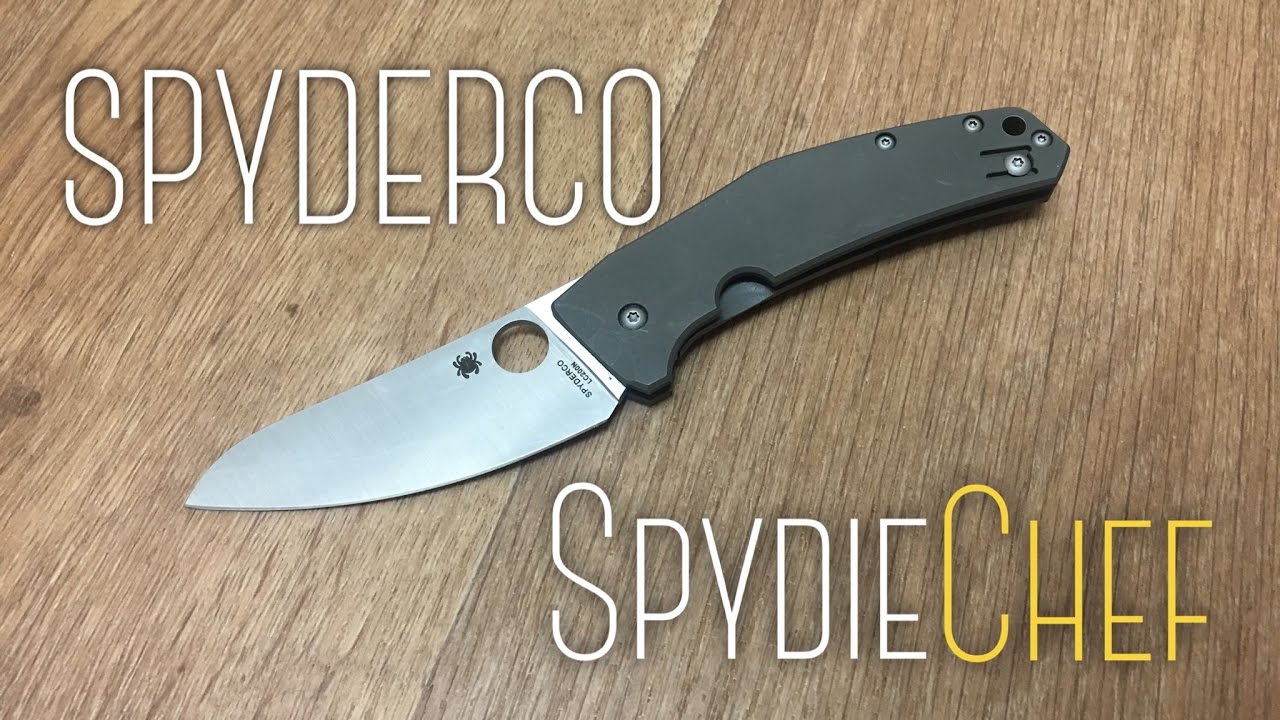 Unique, Excellent: Spyderco Spydiechef Review