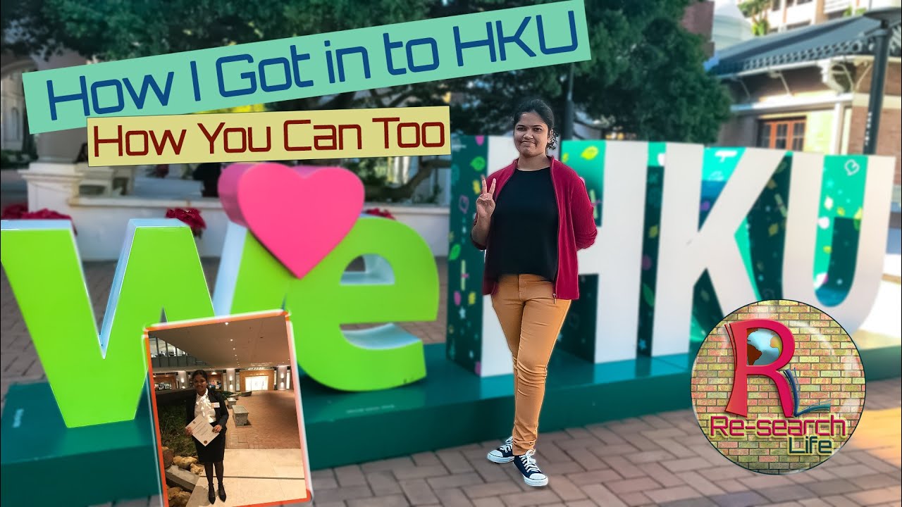 How I Got into Hong Kong U | My PhD Journey