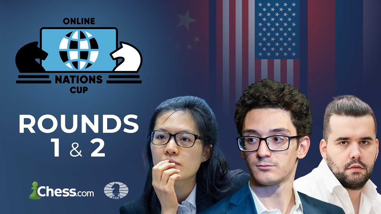 FIDE Chess.com Online Nations Cup - Round 1-2 - Commentano il GM Luca Moroni e la WFM Maria De Rosa