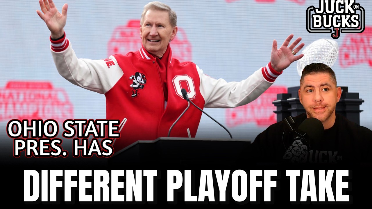 Ohio State President has a different take than AD, B1G 10 Commish.
